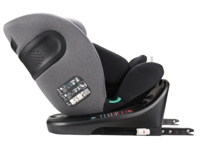 Galaxy i-Size 360° 40-150cm Car Seat - Black/Grey