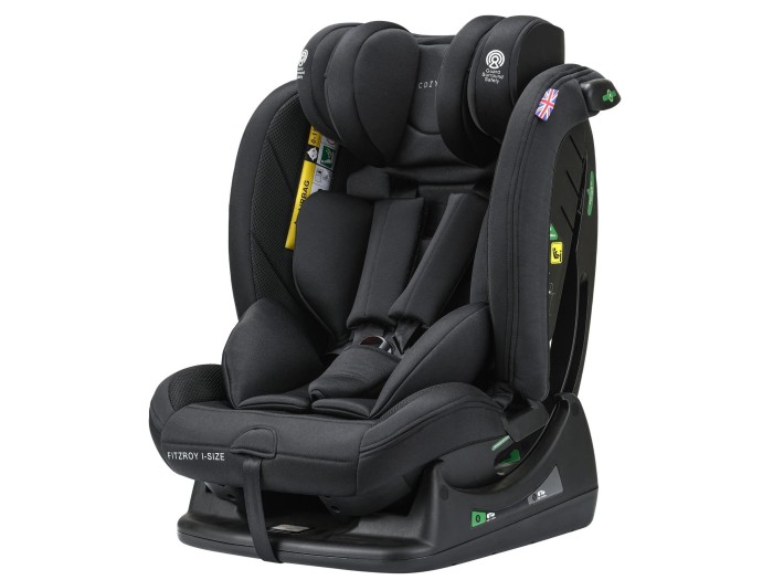 Fitzroy i-Size 40 - 135cm Car Seat - Onyx | Cozy N Safe