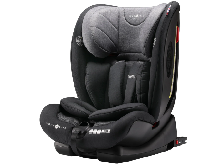 Excalibur (Group 1/2/3 - (25KG Harness) Car Seat - Black/Grey
