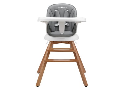 Eden 360° Swivel High Chair - Grey | Cozy N Safe