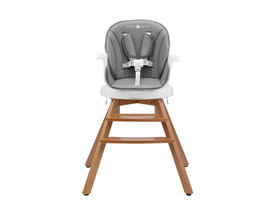 Eden 360° Swivel High Chair - Grey | Cozy N Safe