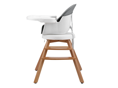 Eden 360° Swivel High Chair - Grey | Cozy N Safe