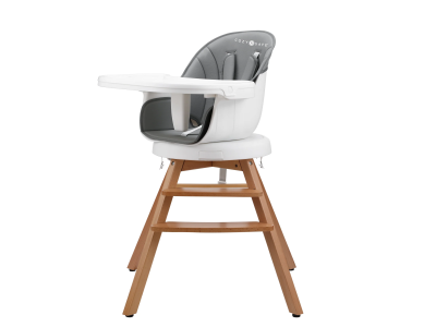 Eden 360° Swivel High Chair - Grey | Cozy N Safe