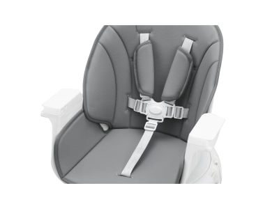 Eden 360° Swivel High Chair - Grey | Cozy N Safe