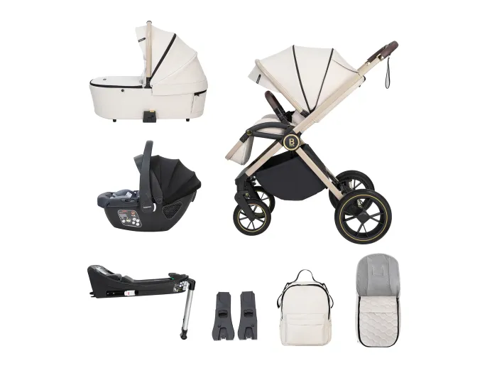 Kai Travel System Pecan Car Seat - Sandstone | Babymore