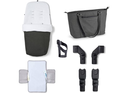 Memore V2 Travel System Pecan Car Seat - Chrome | Babymore