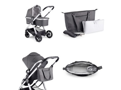 Memore V2 Travel System Pecan Car Seat - Chrome | Babymore
