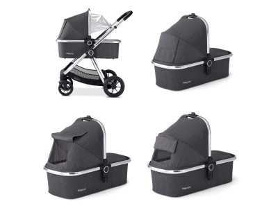 Memore V2 Travel System Coco with Base - Chrome | Babymore
