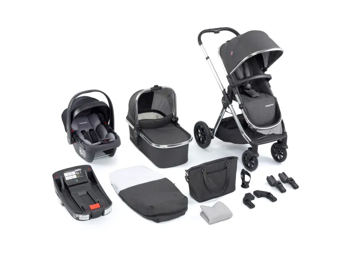 Memore V2 Travel System Coco with Base - Chrome | Babymore