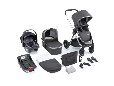 Memore V2 Travel System Coco with Base - Chrome | Babymore