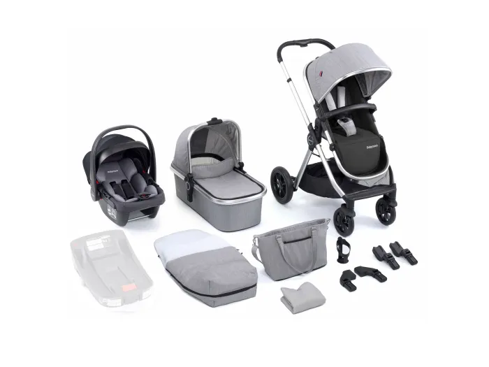 Memore V2 Travel System Coco Car Seat - Silver | Babymore