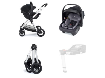 Memore V2 Travel System Coco Car Seat - Silver | Babymore