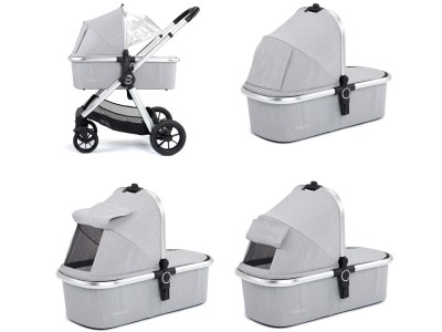 Memore V2 Travel System Pecan Car Seat - Silver | Babymore