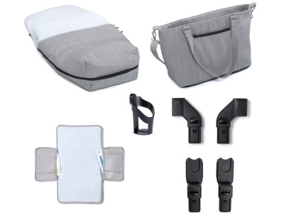 Memore V2 Travel System Pecan Car Seat - Silver | Babymore