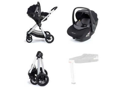 Memore V2 Travel System Pecan Car Seat - Silver | Babymore