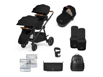 Libra 2 in 1 Single to Double 11 Piece Pushchair - Ickle Bubba