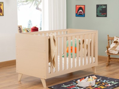 Dante Cot Bed - Natural | Babymore