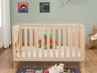 Dante Cot Bed - Natural | Babymore