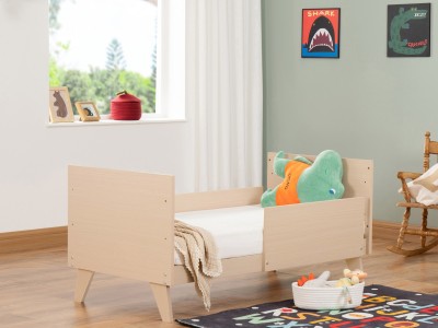 Dante Mini Cot Bed - Natural | Babymore