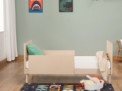 Dante Mini Cot Bed - Natural | Babymore