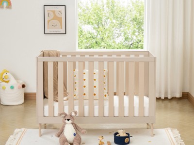 Dante Mini Cot Bed - Cashmere | Babymore