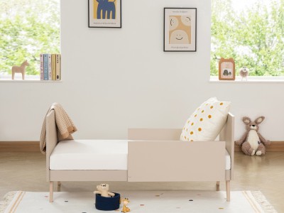 Dante Mini Cot Bed - Cashmere | Babymore