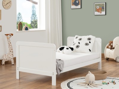 Babymore Caro Urban Cot Bed - White | Baby Snooze