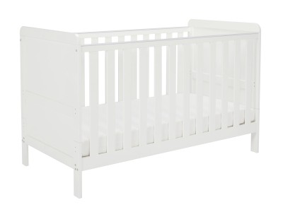 Babymore Caro Urban Cot Bed - White | Baby Snooze