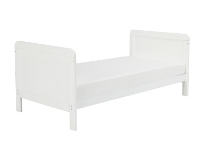 Babymore Caro Urban Cot Bed - White | Baby Snooze
