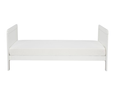 Babymore Caro Urban Cot Bed - White | Baby Snooze