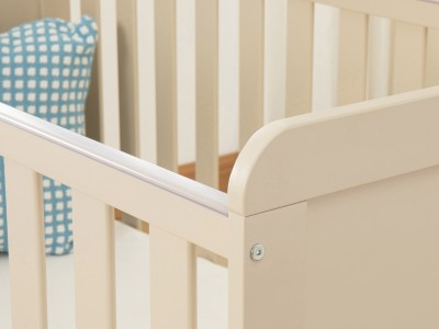Babymore Caro Urban Cot Bed - Cashmere | Baby Snooze