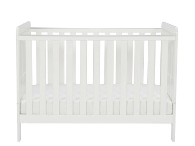 Babymore Caro Urban Mini Cot Bed - White | Baby Snooze