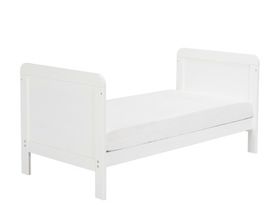 Babymore Caro Urban Mini Cot Bed - White | Baby Snooze