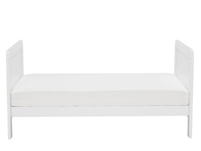 Babymore Caro Urban Mini Cot Bed - White | Baby Snooze