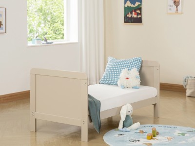 Babymore Caro Urban Mini Cot Bed - Cashmere | Baby Snooze