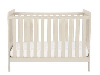Babymore Caro Urban Mini Cot Bed - Cashmere | Baby Snooze