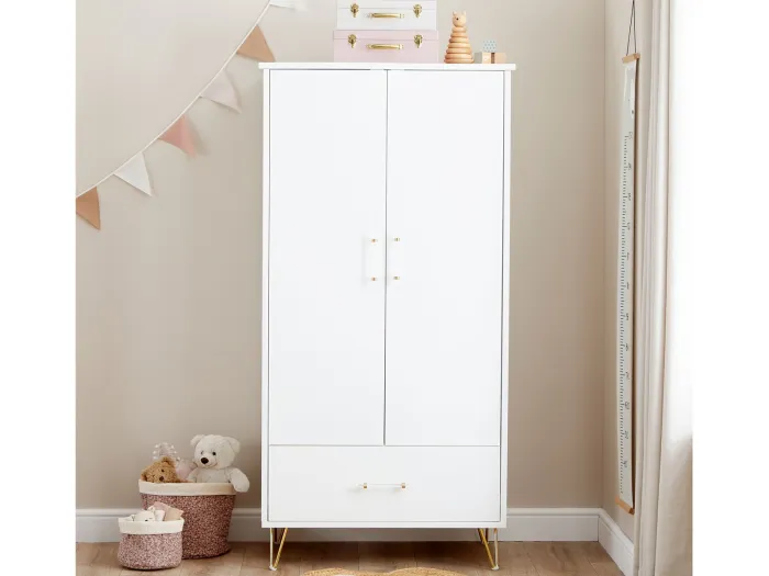 Babymore Kimi Nursery Wardrobe - Acrylic