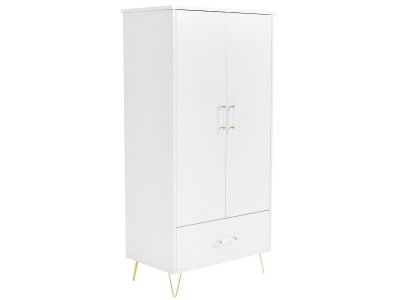 Kimi Nursery Wardrobe - Acrylic | Babymore