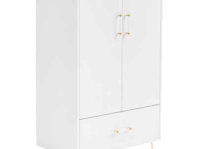 Kimi Nursery Wardrobe - Acrylic | Babymore