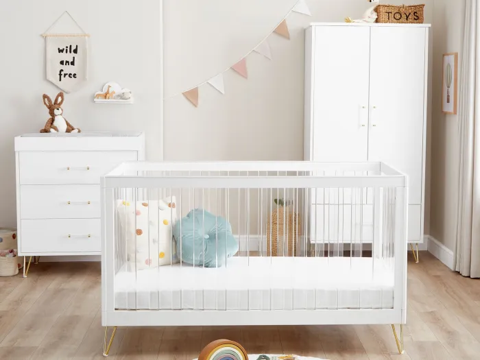 Kimi XL Acrylic 3 Piece Nursery Room Set | Babymore