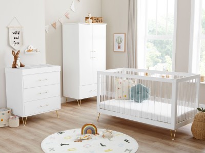 Kimi XL Acrylic 3 Piece Nursery Room Set | Babymore