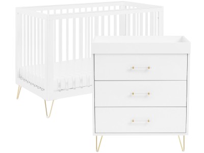 Kimi Acrylic 2 Piece Nursery Room Set | Babymore