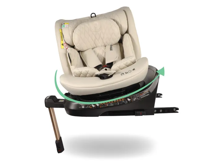 My Babiie i-Size (40-150cm) Spin Car Seat - Stone