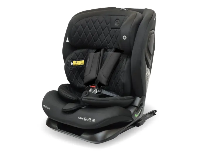 My Babiie MBCS123 i-Size (76-150) Car Seat - Black Melange