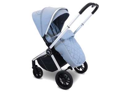 MB450 2-in-1 Pushchair & Carrycot - Steel Blue | My Babiie
