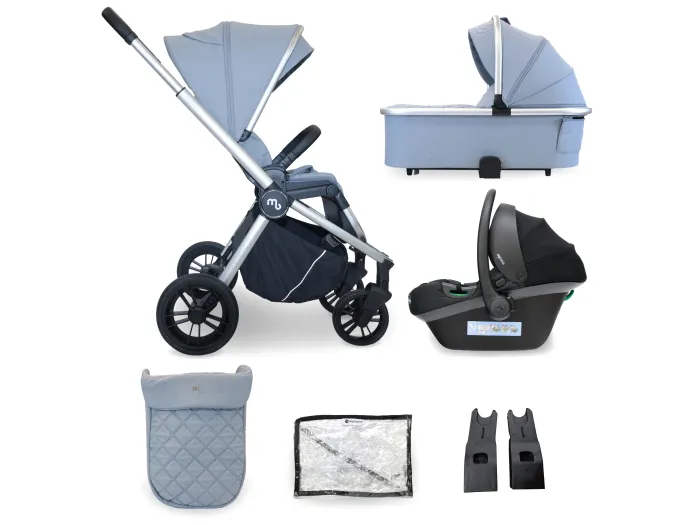 MB450i 3-in-1 Travel System - Steel Blue | My Babiie