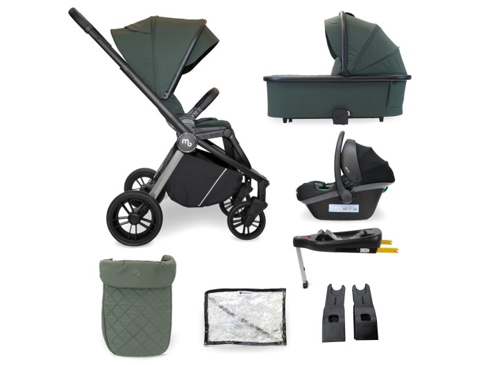 MB450i 3-in-1 Travel System with Base - Forest Green