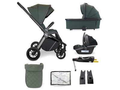 MB450i 3-in-1 Travel System with Base - Forest Green