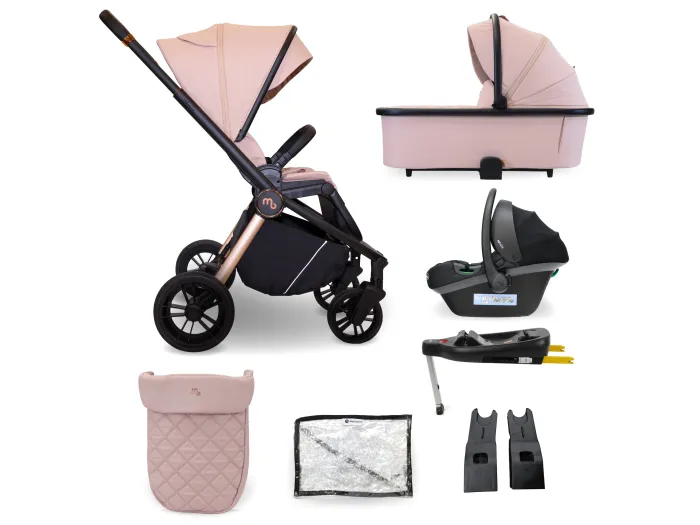 MB450i 3-in-1 Travel System with Base - Pastel Pink | My Babiie