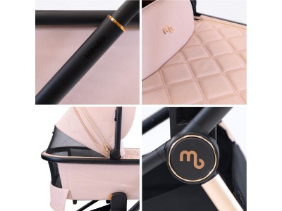 MB450i 3-in-1 Travel System with Base - Pastel Pink | My Babiie